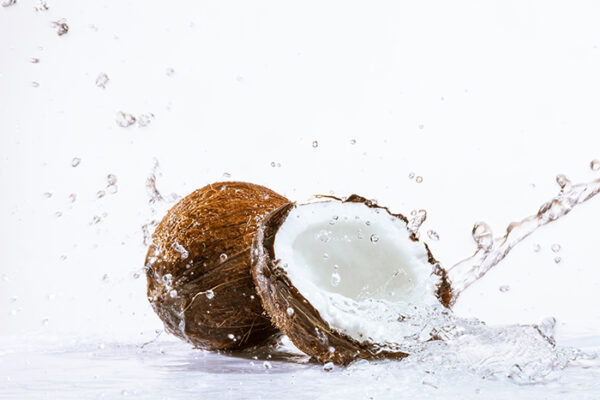 Coconut Water, Low fat desiccated coconut